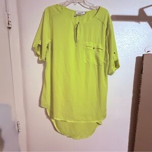 Maxima Bright Lime Blouse